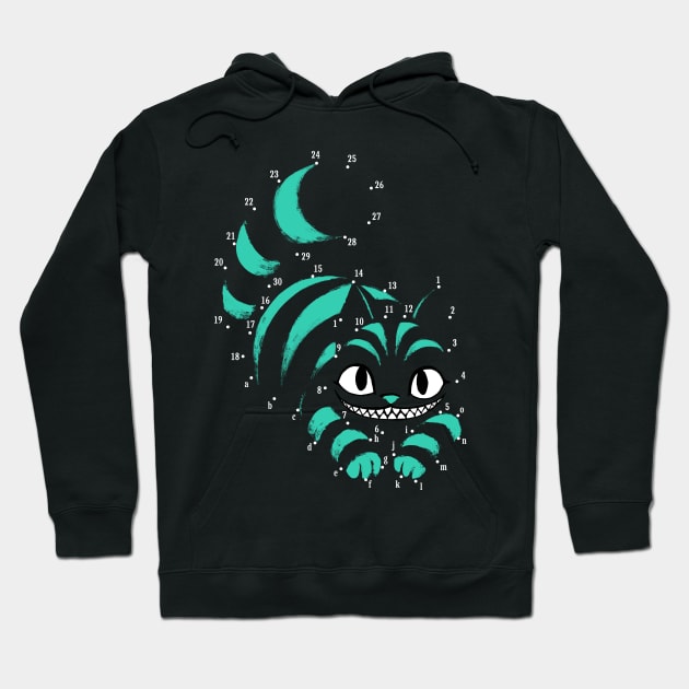 Point to point smile - Cheshire grin - Fantasy Book Hoodie by BlancaVidal